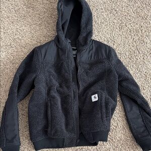Carhartt WIP Black Sherpa Ski Jacket